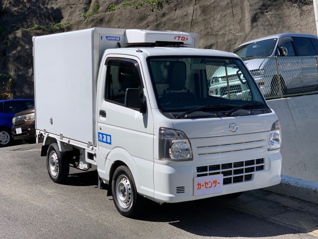 マツダ スクラムトラック 660 KC エアコン・パワステ 冷蔵冷凍車