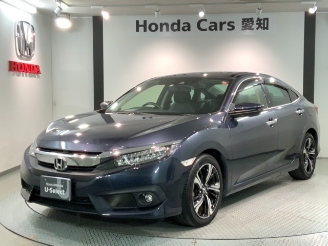 ホンダ シビックセダン 1.5 Honda SENSING 革シ-ト 1年保証