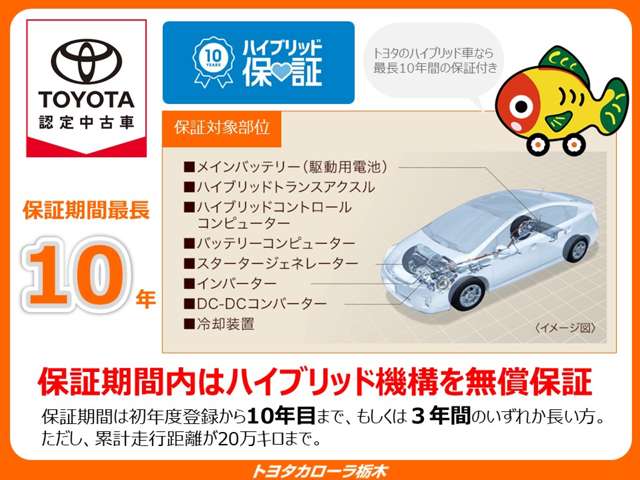 トヨタカローラ栃木 中古車　つるた 保証 画像2
