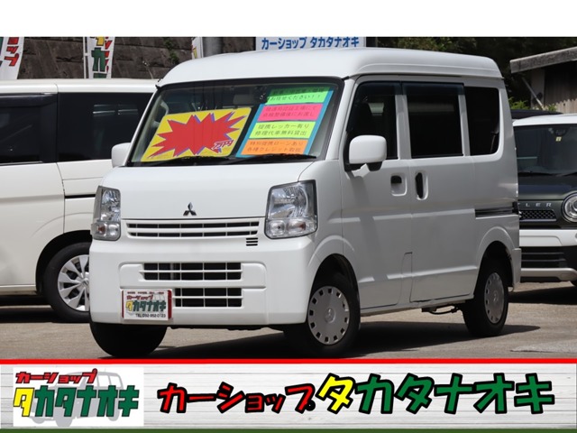 三菱 ミニキャブバン 660 ブラボー ハイルーフ 5AMT車 ワンオーナー 点検記録簿 AT車 ETC 福岡県