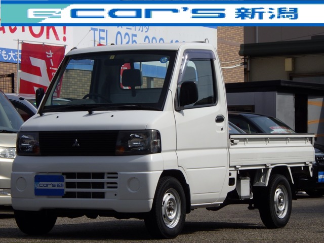 三菱 ミニキャブトラック 660 Vタイプ エアコン付 4WD 切替4WD 5速マニュアル エアコン 新潟県