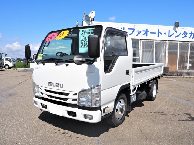 いすゞ エルフ 3.0 フルフラットロー ディーゼルターボ 4WD 2t 秋田県