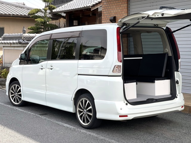日産 セレナ キャンピングカー 8ナンバー 新品家具 車中泊 モバイルオフィス ペット 奈良県