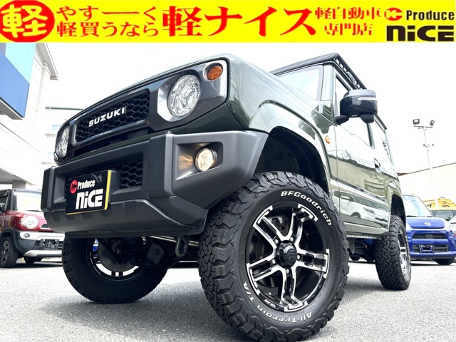スズキ ジムニー 660 XC 4WD 衝突軽減 リフトアップ LED ナビ Bカメ ETC 大阪府