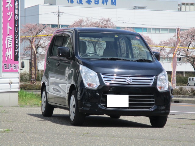 スズキ ワゴンR 660 FX 車検整備付 ナビTV エンジンスターター 長野県