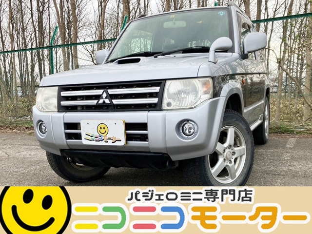 三菱 パジェロミニ 660 エクシード 4WD 8マンキロ ターボ トランスファ 北海道