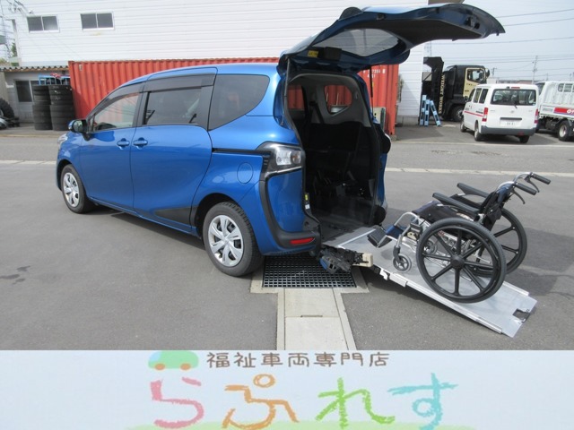 トヨタ シエンタ 1.5 X ウェルキャブ 車いす仕様車 タイプI 助手席側セカンドシート付  山形県