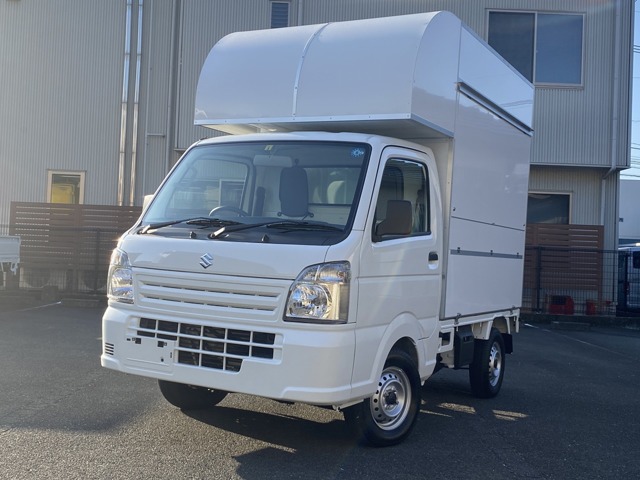 スズキ キャリイ 特装車ベース 移動販売車キッチンカー200L給排水 熊本県