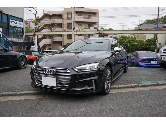 アウディ S5スポーツバック 3.0 4WD 黒レザー マトリクスライト 全周囲カメラ 神奈川県