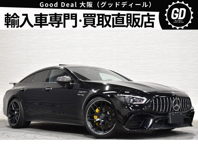 メルセデスＡＭＧ GT 4ドアクーペ 63 S 4マチックプラス 4WD AMGカーボンパッケージ エアサスペンション 大阪府