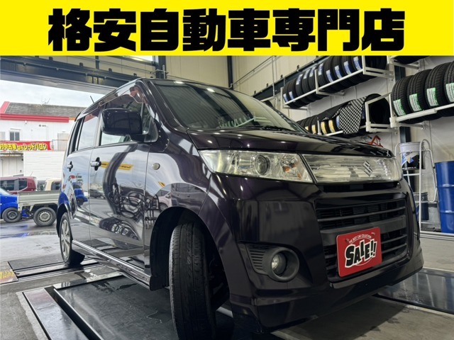 スズキ ワゴンR 660 スティングレー X 車検整備付フルセグBluetoothナビPスタート 大阪府