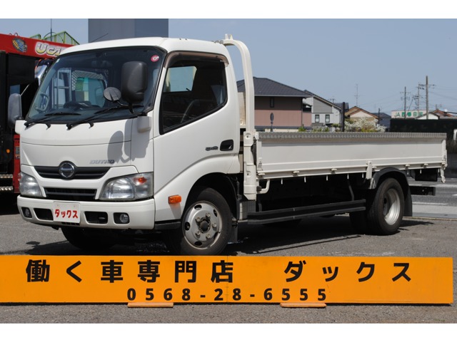 日野自動車 デュトロ 4.0DT標準ロング平ボディ 3方開 積載3t 愛知県