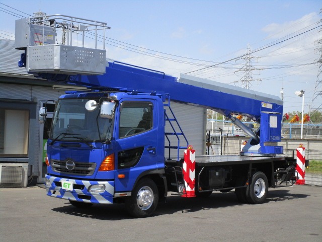 日野自動車 レンジャー AT-270TG　鉄バケット タダノ　27m　高所作業車