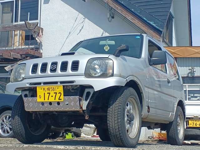スズキ ジムニー 660 XA 4WD アンダーガード ナビ ガイコツ 北海道