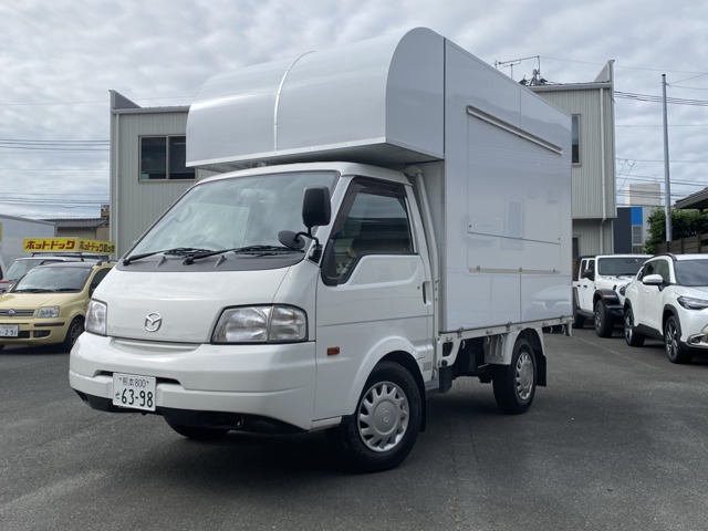 マツダ ボンゴトラック 1.8 DX シングルワイドロー ロング キッチンカー移動販売車8ナンバー 熊本県