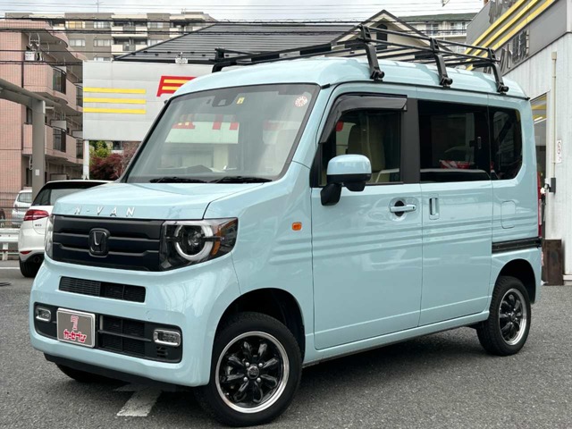 ホンダ N-VAN 660 +スタイル ファン ターボ 4WD ソロキャンプ仕様 4WD ワンオーナー 神奈川県