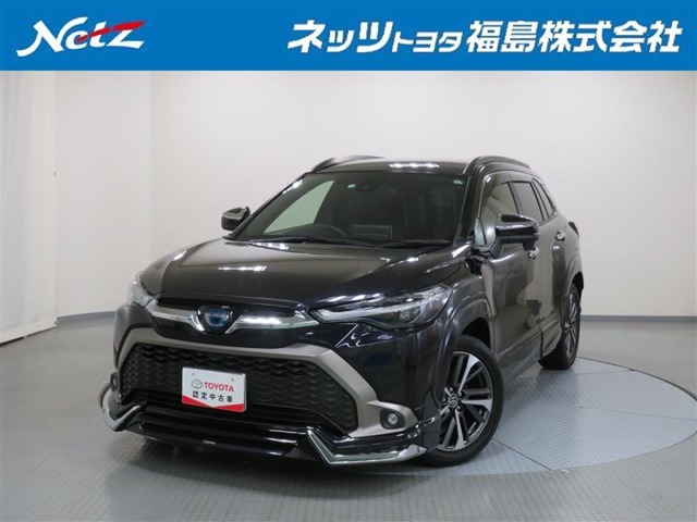トヨタ カローラクロス 1.8 ハイブリッド Z E-Four 4WD 軽減ブレーキ/バックカメラ/LEDライト/ETC 福島県