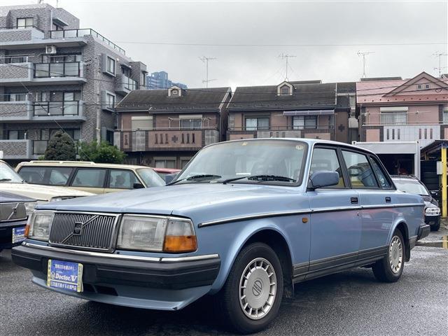 ボルボ 240 GL ブルーインテリア メッキ 保証付 神奈川県