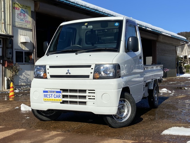 三菱 ミニキャブトラック 660 Vタイプ 4WD エアコン パワステ 走行31千km 新潟県