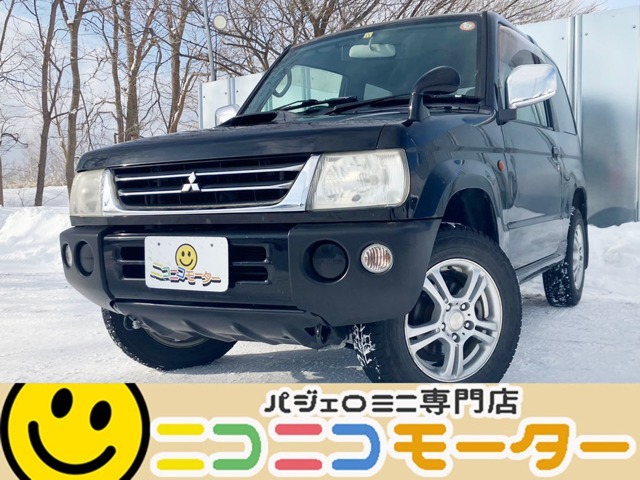 三菱 パジェロミニ 660 VR 4WD ターボ ABS タイベル交換済 北海道