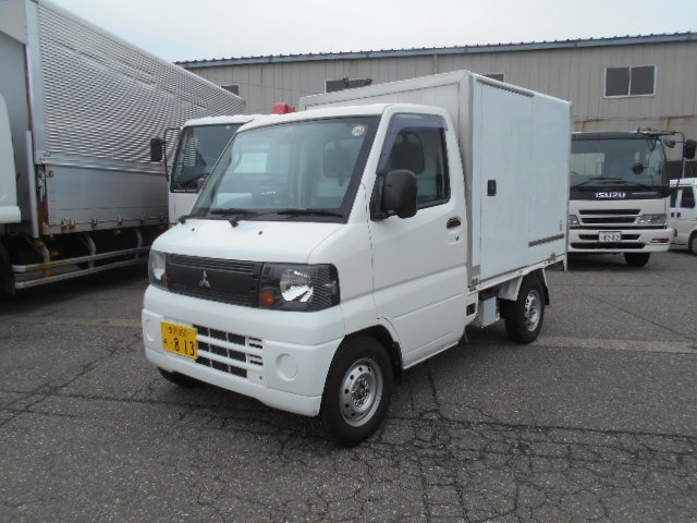 三菱 ミニキャブトラック 4WD 冷蔵冷凍車 サイドドア オートマ エアコン パワステ 石川県