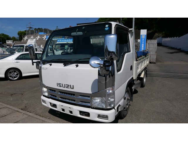 いすゞ エルフ 3.0 強化ダンプ フルフラットロー ディーゼルターボ  福岡県