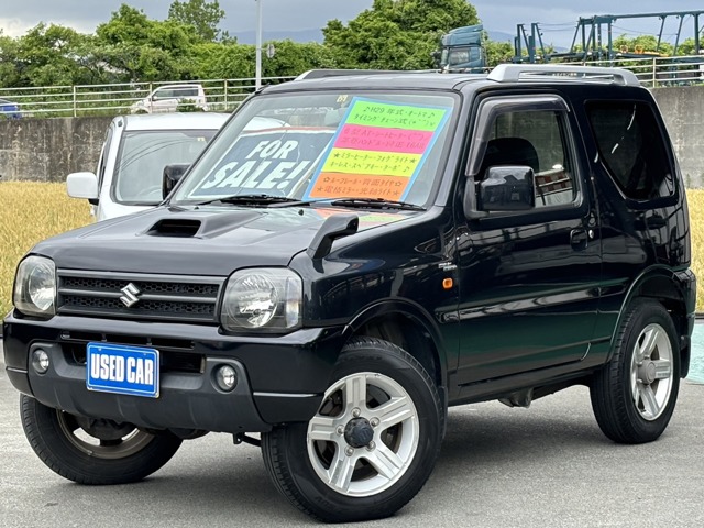 スズキ ジムニー 660 ワイルドウインド 4WD 6型AT シートヒーター 革巻ハンドル 福岡県