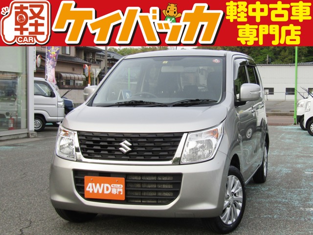 スズキ ワゴンR 660 FX リミテッド 4WD Bluetooth対応CDオーディオ スマートキー 新潟県