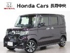 ホンダ N-BOX カスタム 660 G L ホンダセンシング 4WD ギャザズメモリーナビ/フルセグ/DVD 長野県