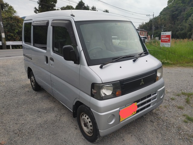 三菱 ミニキャブバン 660 CL ハイルーフ 4AT車テレビクーラーETCタイベル交換済 福岡県