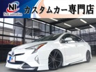 トヨタ プリウス 1.8 S Bluetooth/新品車高調/新品19AW/新品黒革調 愛媛県