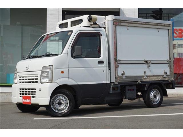 マツダ スクラムトラック 低温冷凍機付販売車 ドラレコ バックカメラ 1年保証 福島県