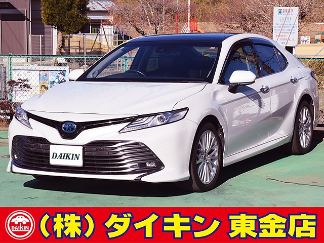 トヨタ カムリ 2.5 G レザーパッケージ ナビTV サンルーフ ワンオーナー BSM 千葉県