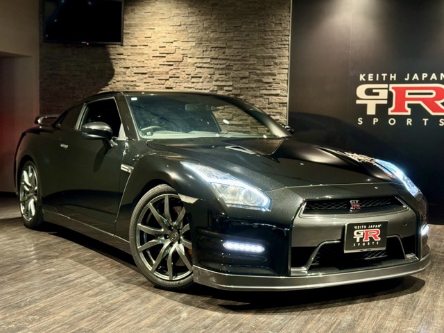 日産 GT-R 3.8 ブラックエディション 4WD 2012モデル 1オ-ナ-　純正稲妻ヘッドライト