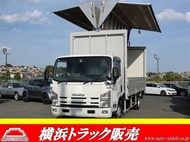 いすゞ エルフ 積載3.25t ウィング 両側電動ミラー バックアイモニター 神奈川県