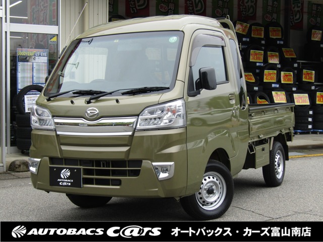 ダイハツ ハイゼットトラック 660 ジャンボ 3方開 4WD LEDヘッドライト 5MT 富山県