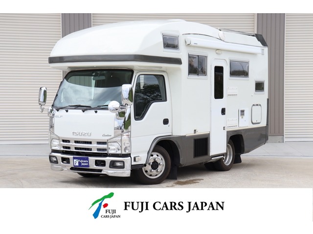 いすゞ エルフ キャンピング バンテック ジル520クルーズ 4WD  家庭用AC FFヒーター 石川県