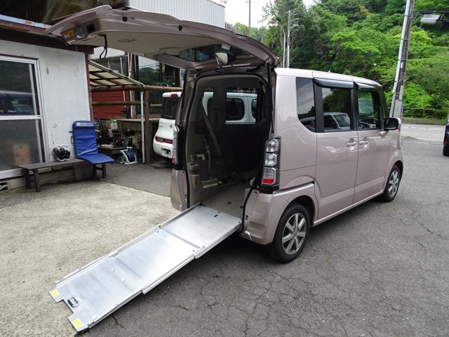 ホンダ N-BOX+ 660 G Lパッケージ 車いす仕様車 福祉車両 スロープタイプ ナビ ワンセグ 神奈川県