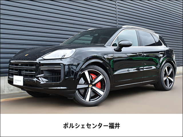 ポルシェ カイエン ターボ E ハイブリッド ティプトロニックS 4WD 2024年Model デモカーUP 福井県