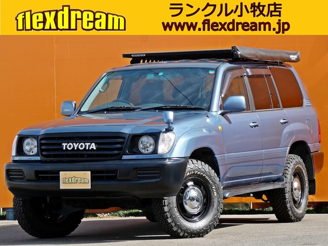 トヨタ ランドクルーザー100 4.7 VX 4WD FD-classic丸目カスタム ルーフラック 愛知県