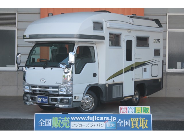 いすゞ エルフ バンテック ジル520クルーズ 家庭用エアコン FFヒーター オーニング 広島県