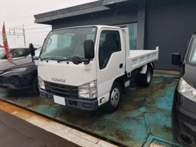 いすゞ エルフ 3.0 強化ダンプ フルフラットロー ディーゼルターボ  新潟県