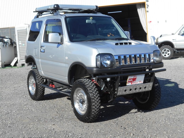マツダ AZ-オフロード 660 XC 4WD 公認7インチリフトアップ 社外マフラー 山梨県