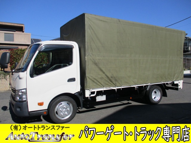 トヨタ ダイナ 幌車 パワーゲート AT 5t免許　1.6t積載 内寸435x190x213　準中型免許(5t)
