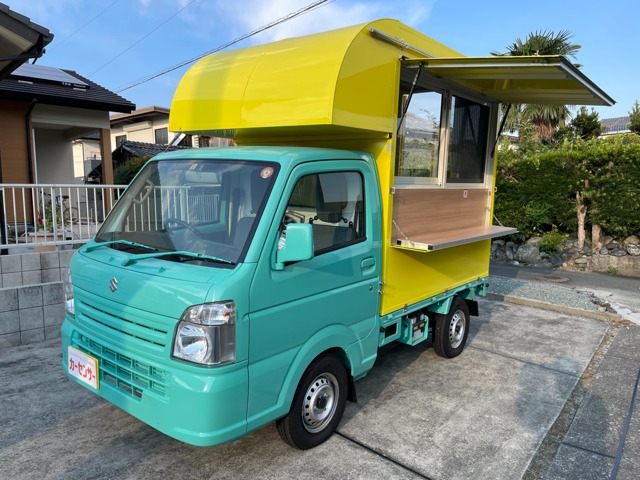 スズキ キャリイ トラック660KCエアコン・パワステ 4WD 移動販売キッチンカー 三重県