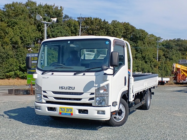 いすゞ エルフ 3トンワイドロング平ボディー 全低床 全塗装済み 熊本県