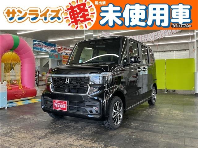 ホンダ N-BOX カスタム 660 4WD WEB商談可 届出済未使用車 4WD 青森県