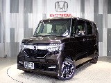 ホンダ N-BOX カスタム 660 G L ターボ ホンダセンシング ワンオーナー車・純正メモリーナビ・Blueto
