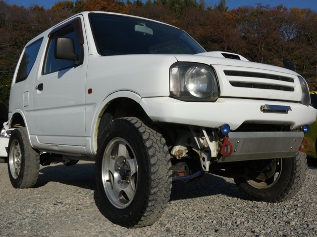 スズキ ジムニー 660 XL 4WD 社外マフラーシートカバーキーレス車検整備