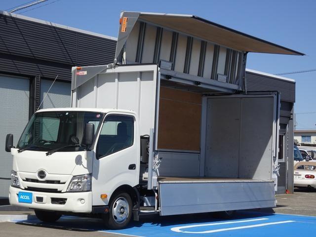 日野自動車 デュトロ アルミウィング トランテックス 最大積載2000kg ディーゼルターボ AT 静岡県